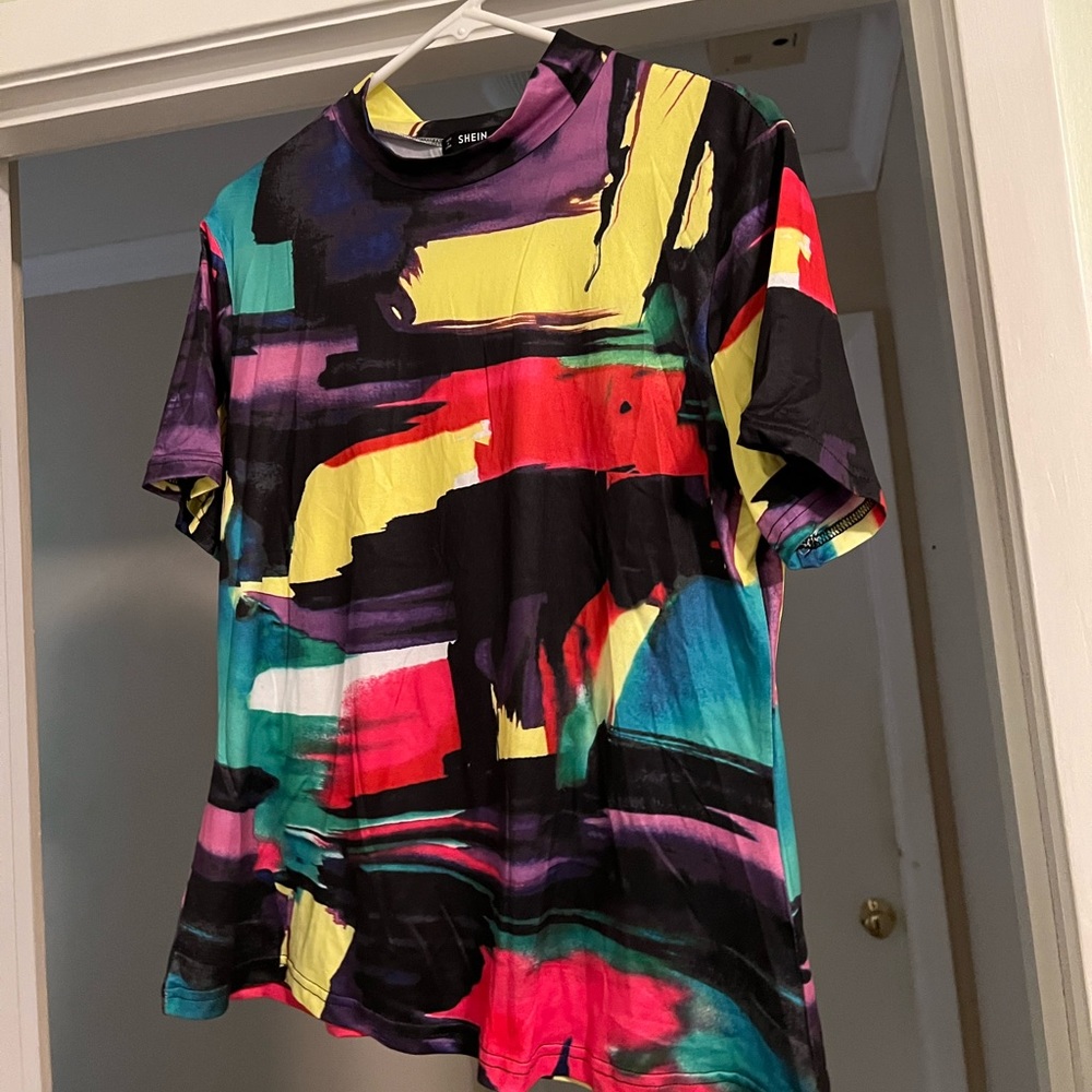 Multicolor Crop Top
